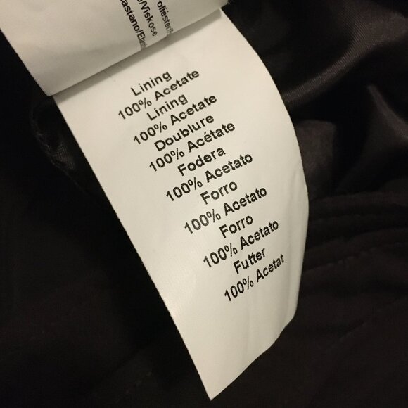 Poland Made Vintage Esprit Espresso Brown Panelled A-Line Skirt - Picture 9 of 14